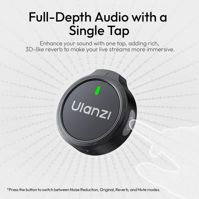 ULANZI A21 Wireless Microphone - for Lightning