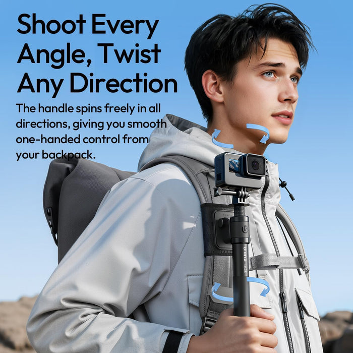 ULANZI VL04 Action Camera Quick Release Selfie Stick & Bag Strap Holder