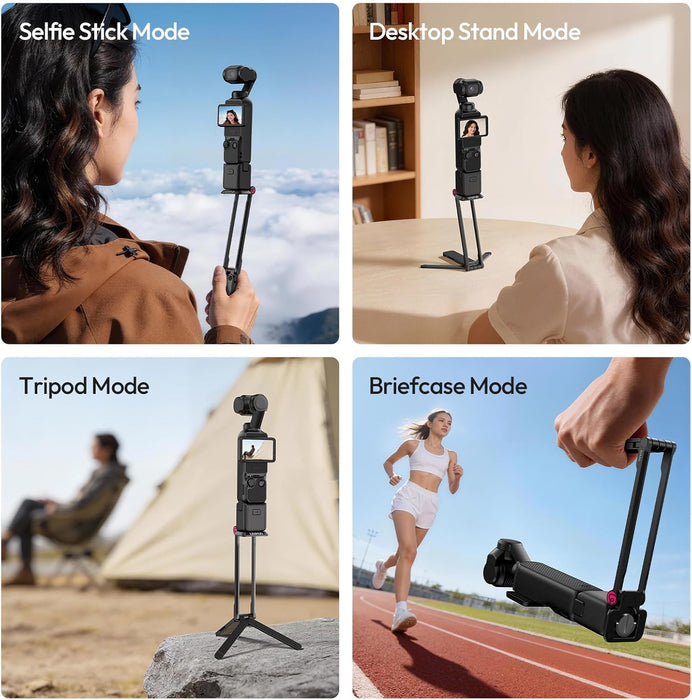 ULANZI MA66 Tripod Quick Release Plate w/ Built in Foldable Tripod for DJI Osmo Pocket 3