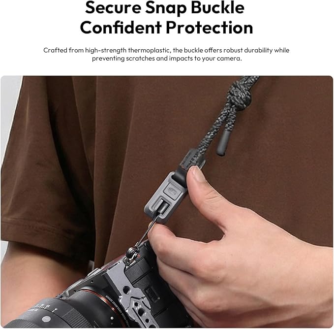 ULANZI CSS2 U-Snap Camera Shoulder Strap(Shadow Black)