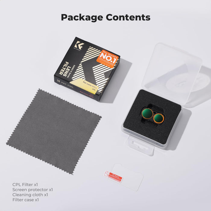 K&F CONCEPT CPL Filter for Insta360 Luna Ultra