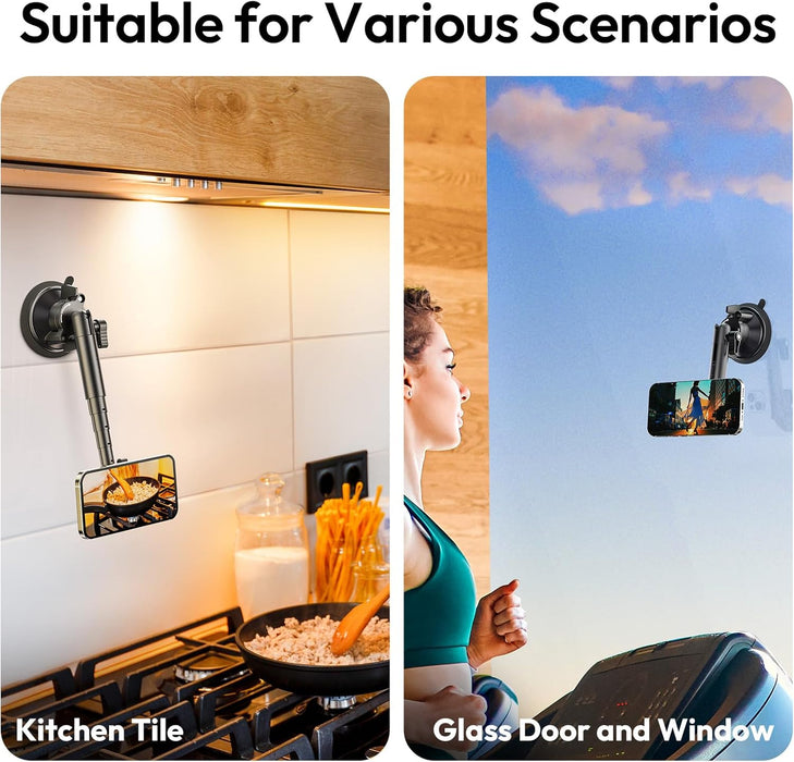 ULANZI ZJ06 Magnetic (MagSafe), Telescopic Phone Suction Cup Mount