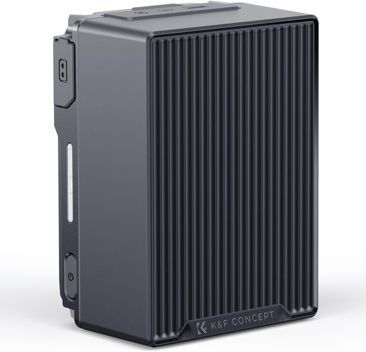 K&F CONCEPT KF-V99 SE 99Wh V-mount Battery (Graphite Black) - 100W bi-directional