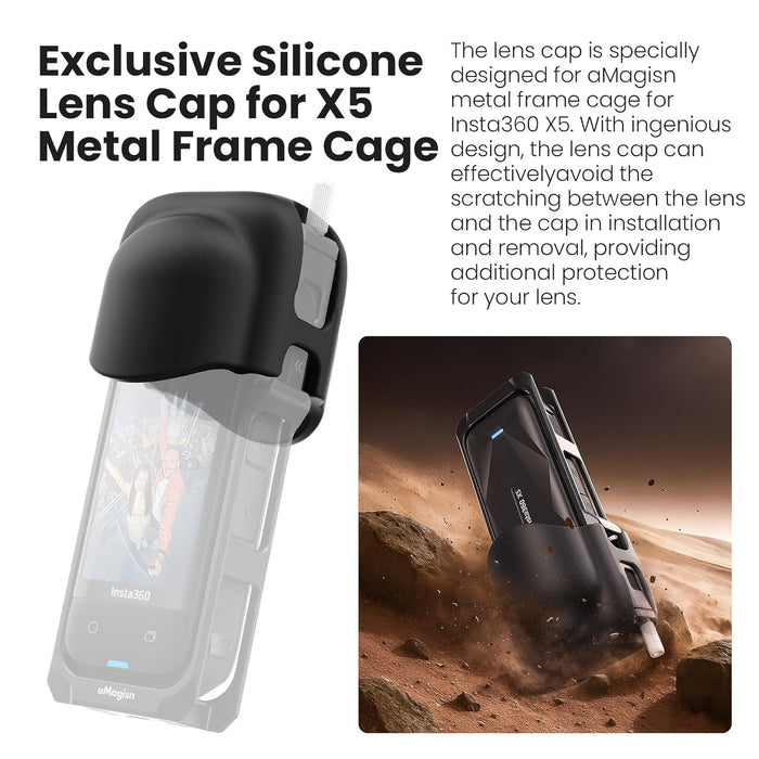 OEM (Generic) All Metal Utility Frame/ Protective Cage for Insta360 X5