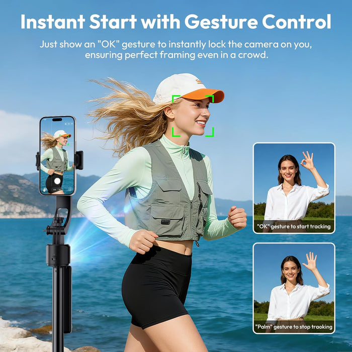 ULANZI TT23 Auto-Tracking Selfie Stick Tripod