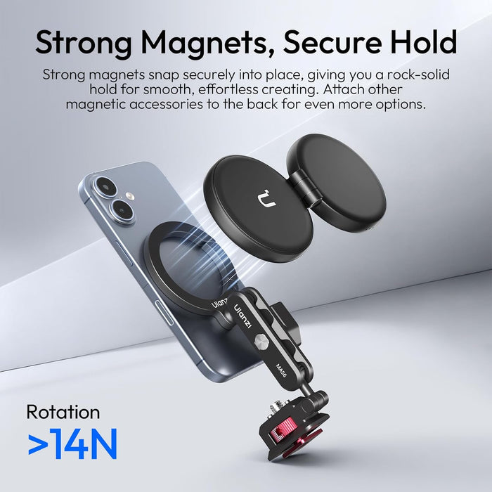 ULANZI MA56 4-in-1 Phone Clamp Mount - Magnetic Version