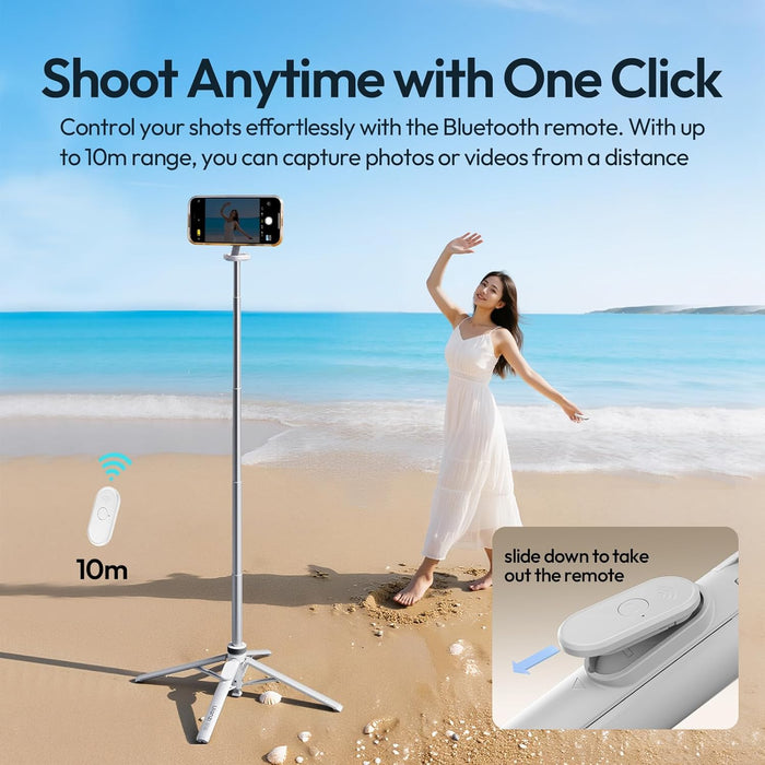 ULANZI MT85 Automatic Phone Tripod - MagSafe (White)