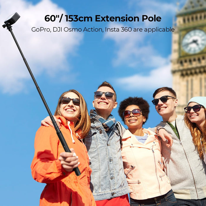 K&F Concept MS07 Invisible Selfie Stick (153cm)