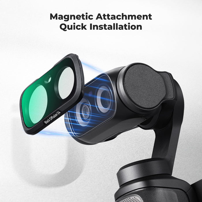 K&F CONCEPT Black Diffusion 1/4 Filter for Insta360 Luna Ultra