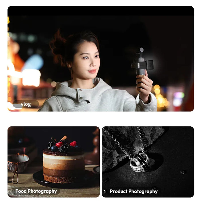 ULANZI LM001 Magnetic Mini Light L168 for DJI Pocket 3