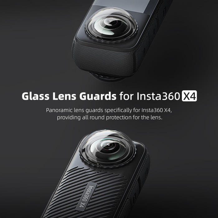 OEM (Generic) Premium Lens Guard (Lens Protector) for Insta360 X4 - Glass Material