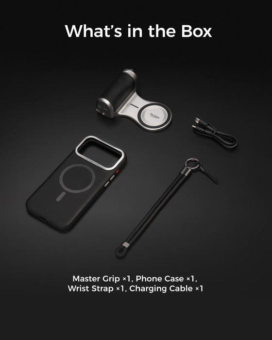 TELESIN Master Grip + Phone Case Kit for iPhone 18 Pro Max
