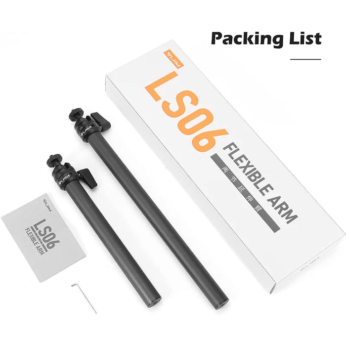 ULANZI (VIJIM) LS06 Professional Live Streaming Extension Arm - 2-sections, total max 60cm
