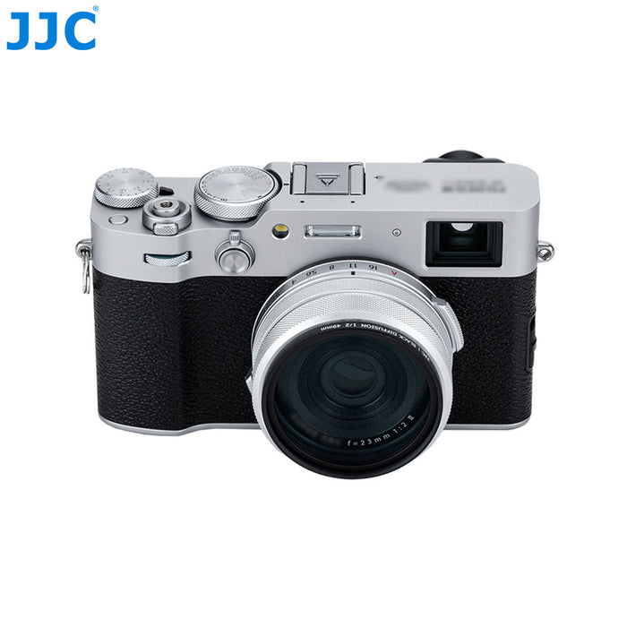 JJC Filter Adapter Ring for Fujifilm X100VI (Silver)