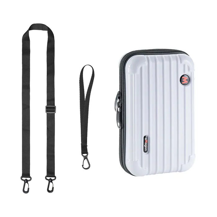 OEM (Generic) Protective Hard Case (Luggage Design) (White) - for Insta360 GO Ultra