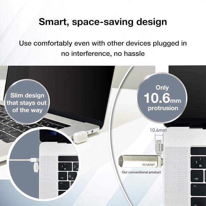 SUNEAST Nano Series Portable SSD - 512 GB