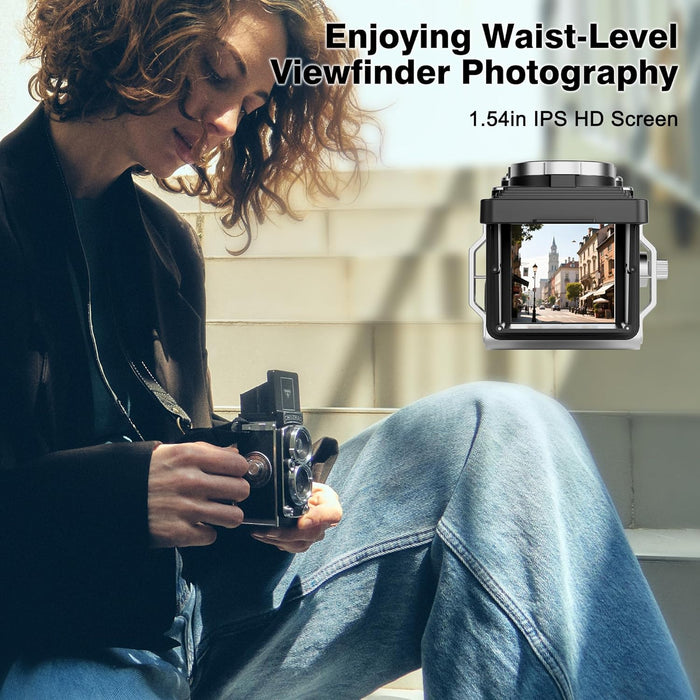 CHUZHAO M1 Retro TLR Style Mini Digital Camera