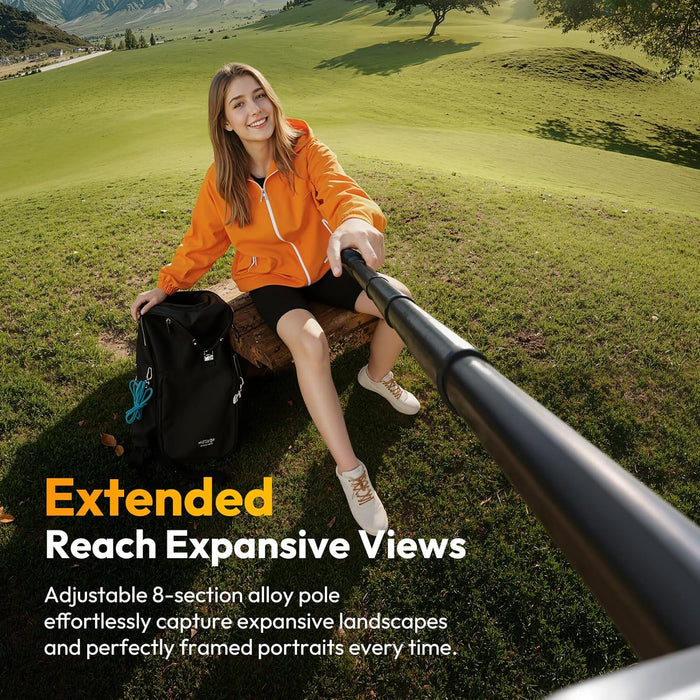 ULANZI SK27 2-in-1 Selfie Stick + Tripod - Phone Clamp Version