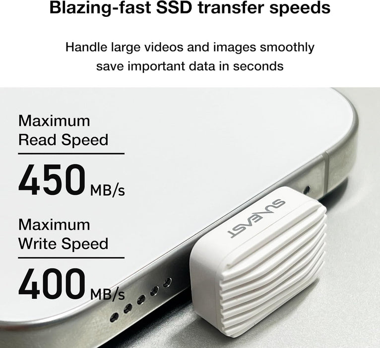 SUNEAST Nano Series Portable SSD - 512 GB