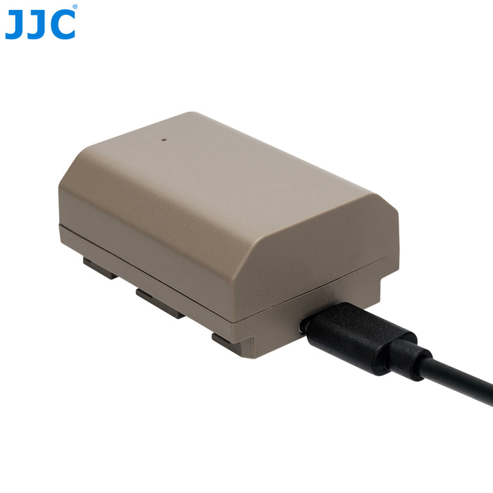 JJC Replacement Battery for Sony NP-FZ100 with USB-C Charging (compatible with Sony A9, A7R III, A7 III, A7R III, A9, A7 IV)