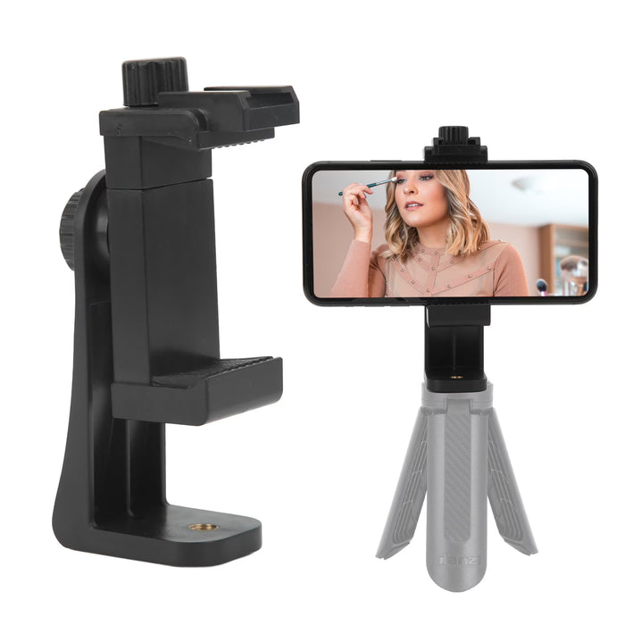 OEM (Generic) Phone Clamp w/ 1/4" Mount & Cold Shoe Mount