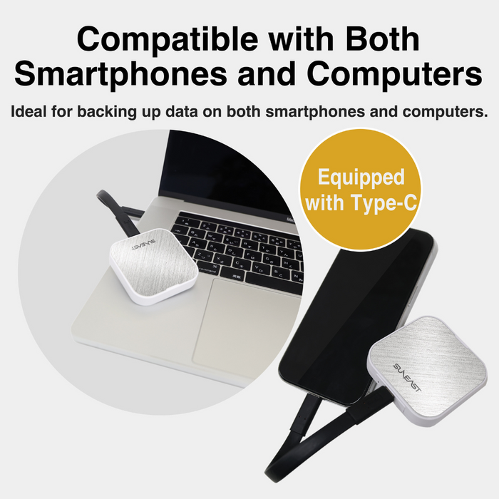 SUNEAST Ecolipse Series MagSafe Portable SSD - 1 TB