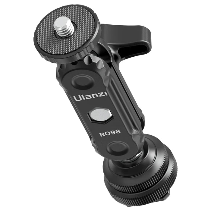 ULANZI R098 Double Ball Heads With Cold Shoe Mount