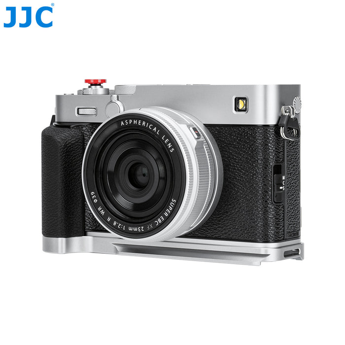 JJC Camera Hand Grip for Fujifilm X-E5 (Silver)