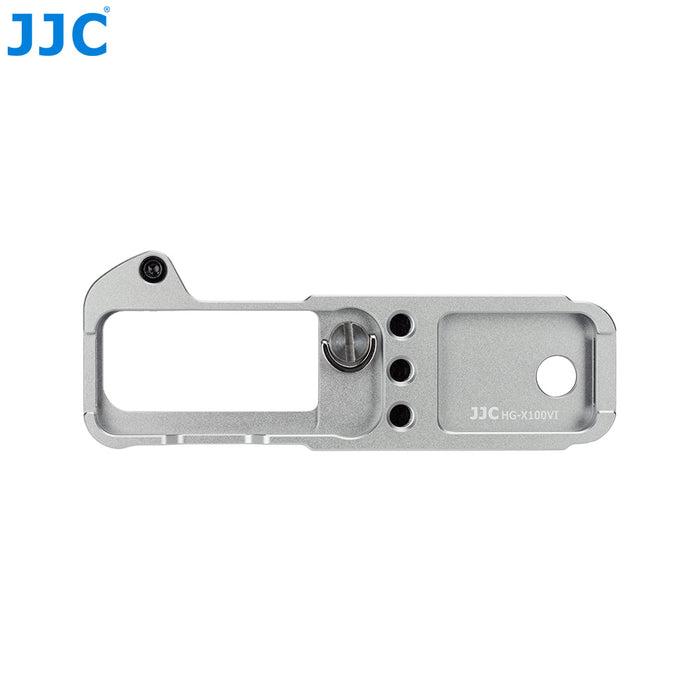 JJC Camera Hand Grip for Fujifilm X100VI (Silver)