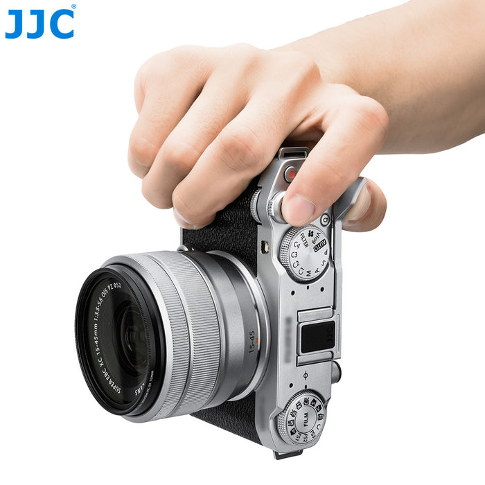 JJC Thumb Grip for Fujifilm X-M5 (Silver)