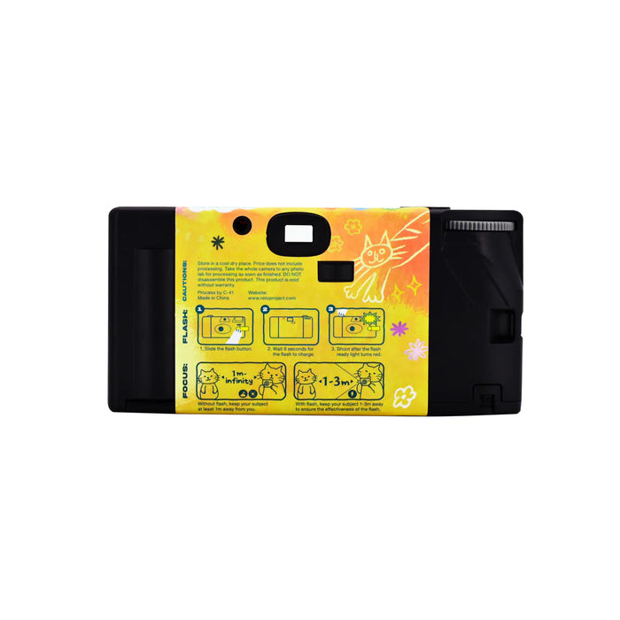 RETOCOLOR Cat'cha 400 35mm Disposable Film Camera - 27EXP