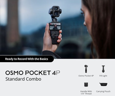DJI Osmo Pocket 4P Standard Combo