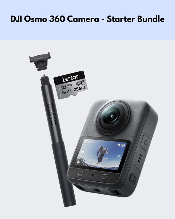 DJI Osmo 360 Camera - Starter Bundle