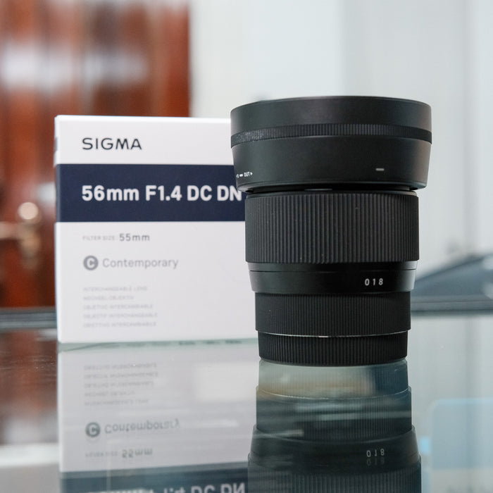 SIGMA 56mm f/1.4 DC DN Contemporary Lens for Canon EF-M - Like New - 55721364