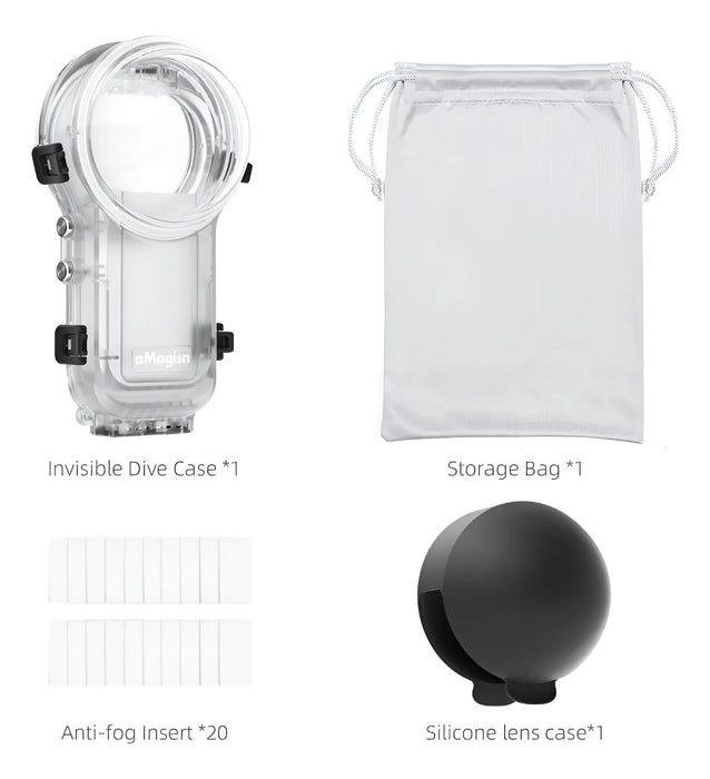 OEM (Generic) Fully Invisible Dive Case for Insta360 X5