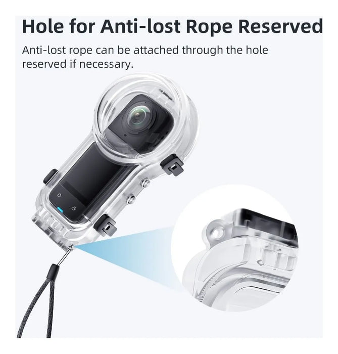 OEM (Generic) Fully Invisible Dive Case for Insta360 X5