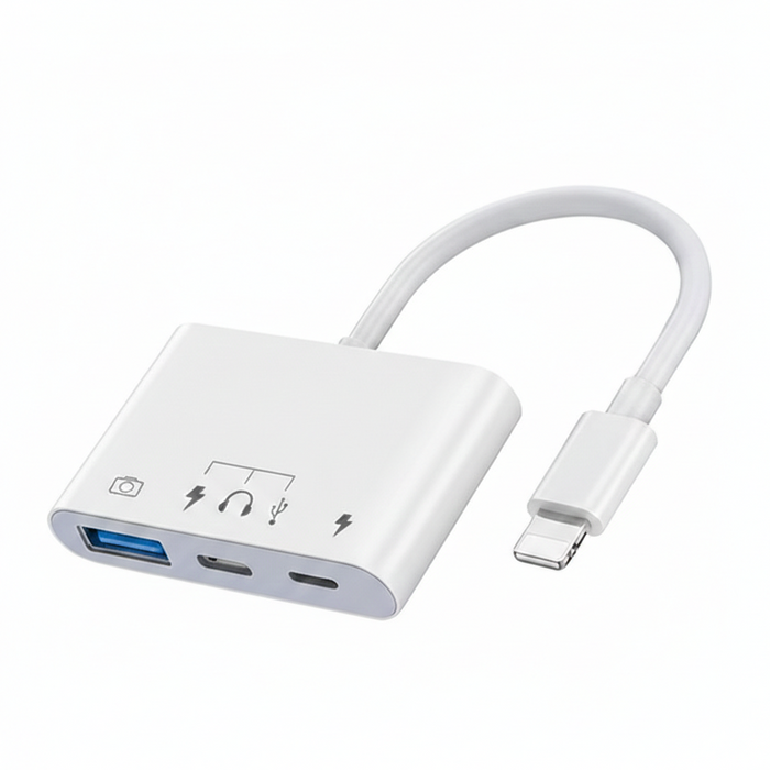 OEM (Generic) 3-in-1 USB, USB-C (Type-C), Lightning Adapter for iPhone (Lightning) for use with SSD