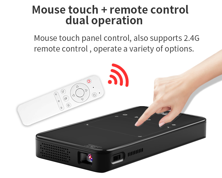 OEM (Generic) S90 Smart Android Wireless Projector w/ Built-in Battery