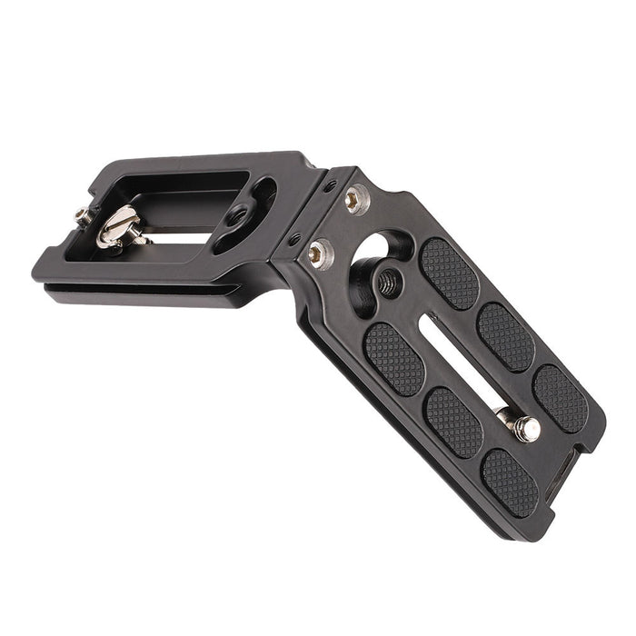 OEM (Generic) L-Shaped Arca Plate for Vertical Shooting w/ Additional Mounting Points (I085)