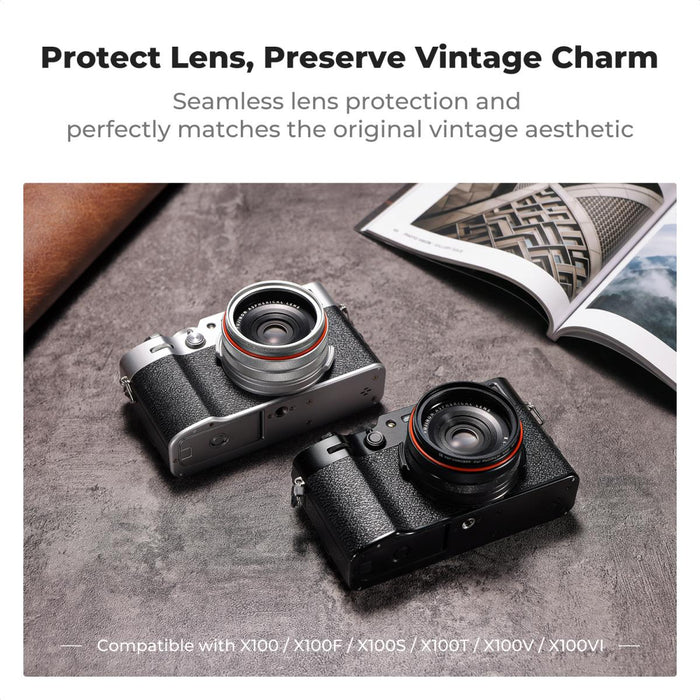 K&F CONCEPT MCUV (Protective Filter) Filter for Fujifilm X100 Series (Silver)