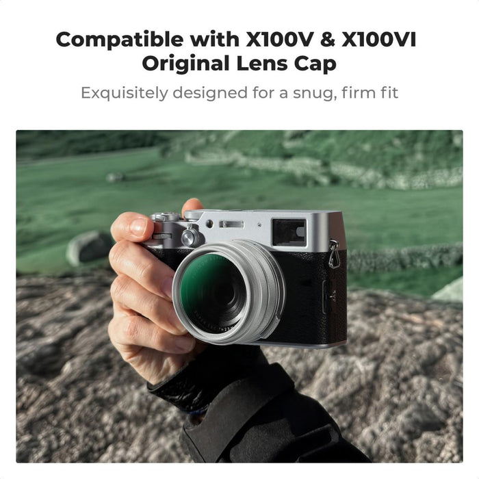 K&F CONCEPT MCUV (Protective Filter) Filter for Fujifilm X100 Series (Silver)