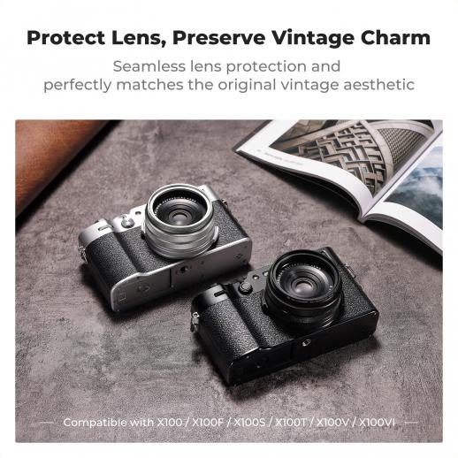 K&F CONCEPT MCUV (Protective Filter) for Fujifilm X100 Series -  (Black)
