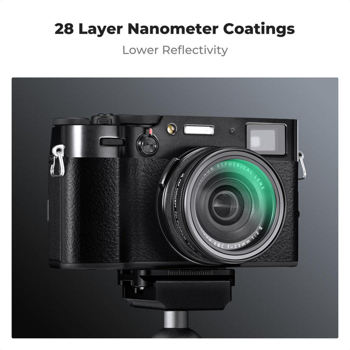 K&F CONCEPT Nano-X Filter for X100VI (X100 Series) - MCUV (Protective Filter) (Black)
