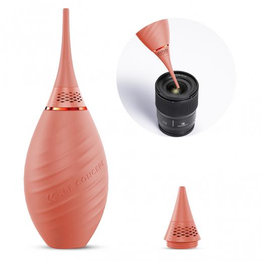 K&F CONCEPT Silicone Air Blower for Camera & Lenses (Pink)