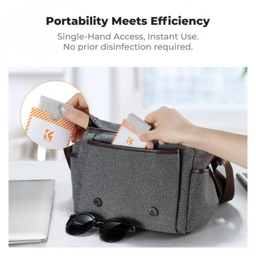 K&F CONCEPT Premium Microfiber Cleaning Cloth - each piece, 15 x 18 cm