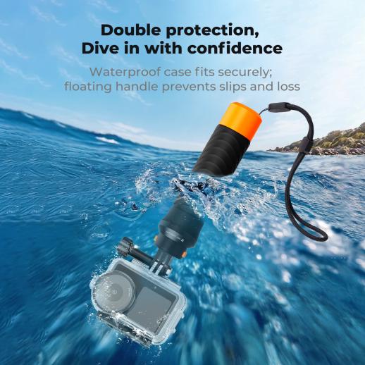 K&F CONCEPT 60m Waterproof Case Kit for DJI Osmo Action 6