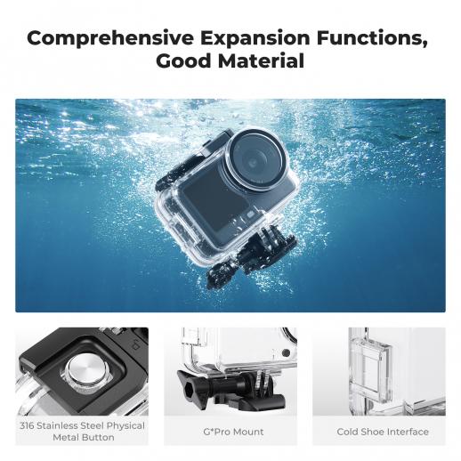 K&F CONCEPT 60m Waterproof Case Kit for DJI Osmo Action 6