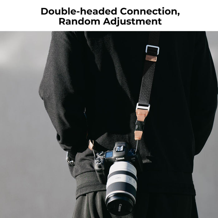 K&F CONCEPT Camera Neck Strap with Quick Release - Black