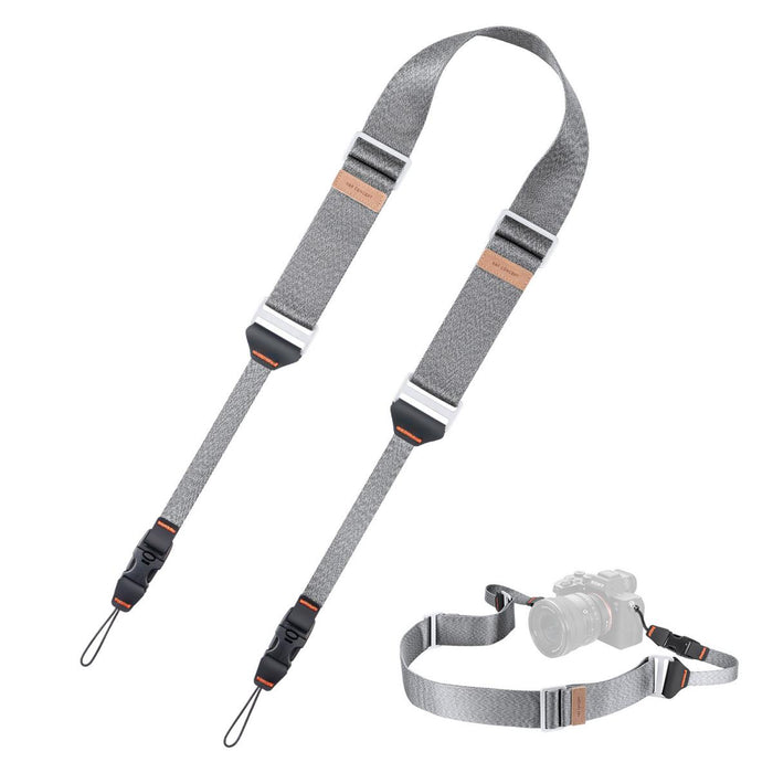 K&F CONCEPT 45mm Camera Neck Strap with Quick Release (Ash Grey)
