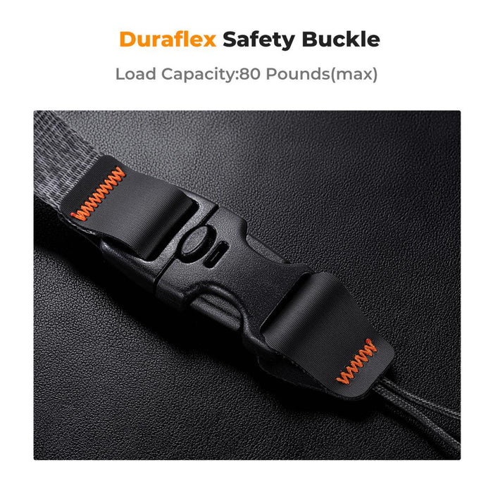 K&F CONCEPT 45mm Camera Neck Strap with Quick Release (Ash Grey)